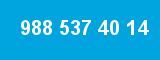 988 537 40 14